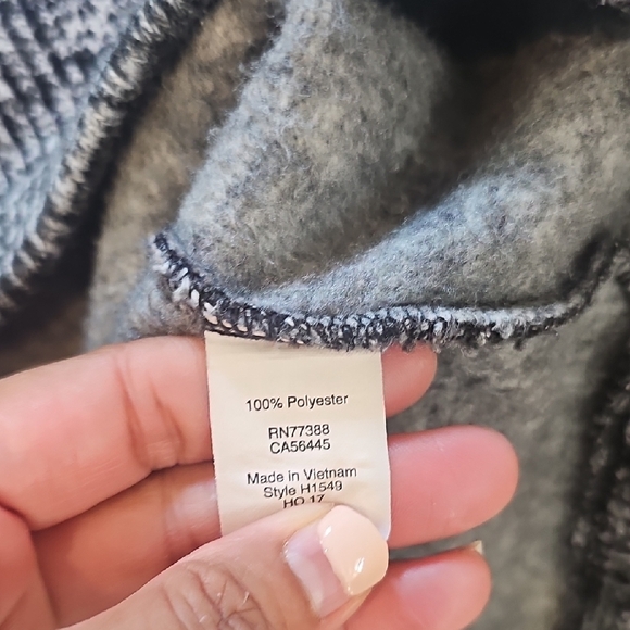 J. Crew Black and White Cowl Neck Sweater - Picture 3 of 6